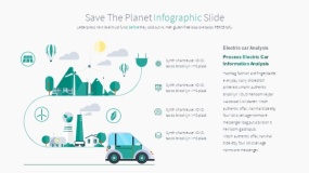 卡通地球生态环境的PPT图表下载(3)