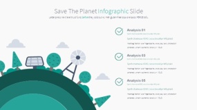 卡通地球生态环境的PPT图表下载(30)