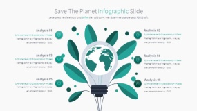 卡通地球生态环境的PPT图表下载(32)