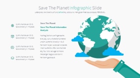 卡通地球生态环境的PPT图表下载(6)