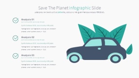 卡通地球生态环境的PPT图表下载(8)