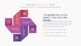 超好看的彩色系列PPT图表下载(14)