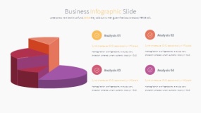 超好看的彩色系列PPT图表下载(25)