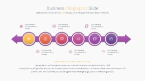 超好看的彩色系列PPT图表下载(28)