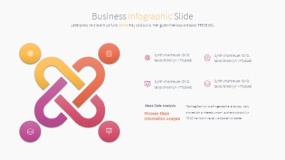 超好看的彩色系列PPT图表下载(30)