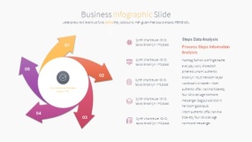 超好看的彩色系列PPT图表下载(32)