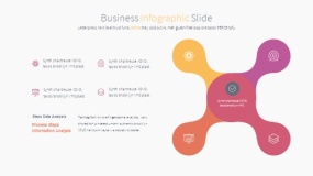 超好看的彩色系列PPT图表下载(7)