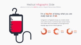 现代医学生命医疗PPT图表免费下载(8)
