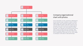 组织架构PPT模板免费下载(11)