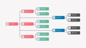 组织架构PPT模板免费下载(16)