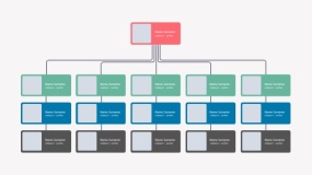 组织架构PPT模板免费下载(21)