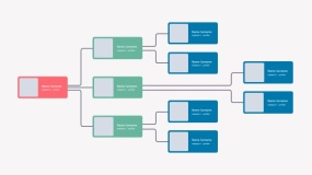 组织架构PPT模板免费下载(26)