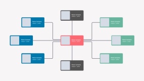 组织架构PPT模板免费下载(28)