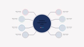 组织架构PPT模板免费下载(43)
