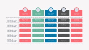 组织架构PPT模板免费下载(48)