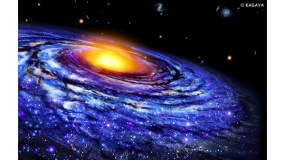 一张星空图片高清PPT背景图片(101)