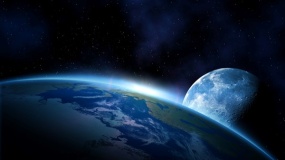 一张星空图片大全唯美PPT背景图片(103)