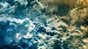 一张球体图片PPT背景图片(66)