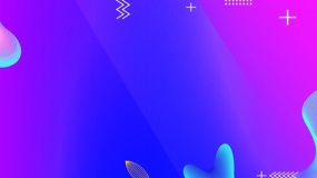 多彩流体渐变PPT背景图片(36)