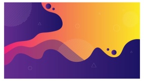 流动液体渐变效果PPT背景图片(69)