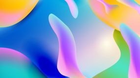 精致流体图片PPT背景图片(85)