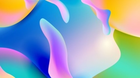 精美绝伦的流体图片PPT背景图片(87)