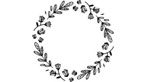 植物边框PPT背景图片(2)