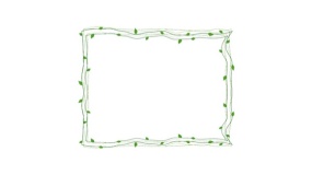 植物角边框图片PPT背景图片(33)