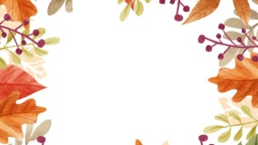 绿植边框图片高清PPT背景图片(53)