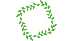绿色植物边框图片PPT背景图片(56)