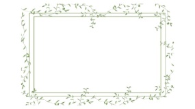 手绘植物边框PPT背景图片(58)