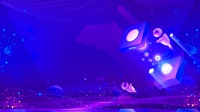 一张精美科技元素背景图