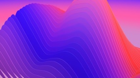 炫彩几何重叠图片PPT背景图片(42)