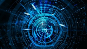 一张智能背景图片