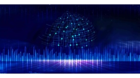 一张商务大气背景图片