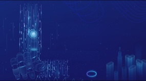 一张商务智能图片PPT背景图片