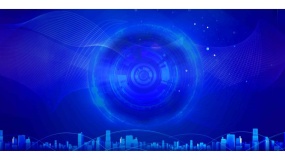 一张蓝色科技图片