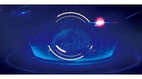 一张蓝色商务科技图片