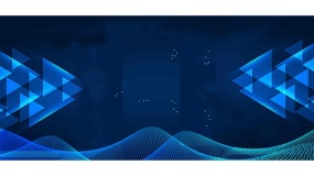 一张蓝色科技感背景素材