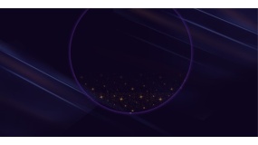 一张蓝色科技感PPT背景图片