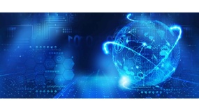 一张智能交通图片PPT背景图片