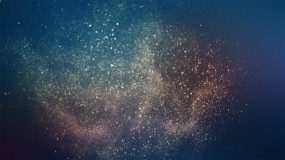 彩色粒子金粉光效PPT背景图片(29)