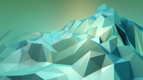 多彩立体低面多边形图片