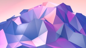 炫酷设计立体多边形大图