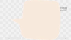 手绘数字便签边框对话框素材PNG图片14