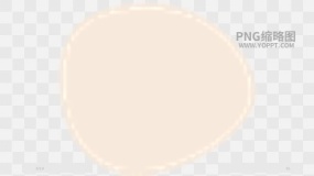 手绘数字便签边框对话框素材PNG图片31