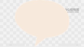 手绘数字便签边框对话框素材PNG图片35