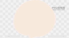 手绘数字便签边框对话框素材PNG图片50