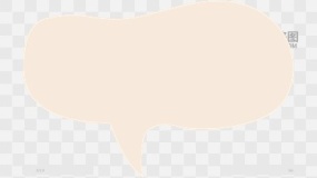 手绘数字便签边框对话框素材PNG图片56