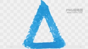 手绘数字便签边框对话框素材PNG图片66